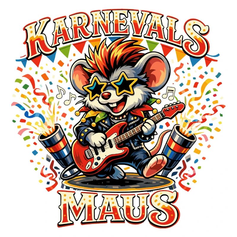 Jupe de souris de carnaval de Cologne Alaaf Drôle