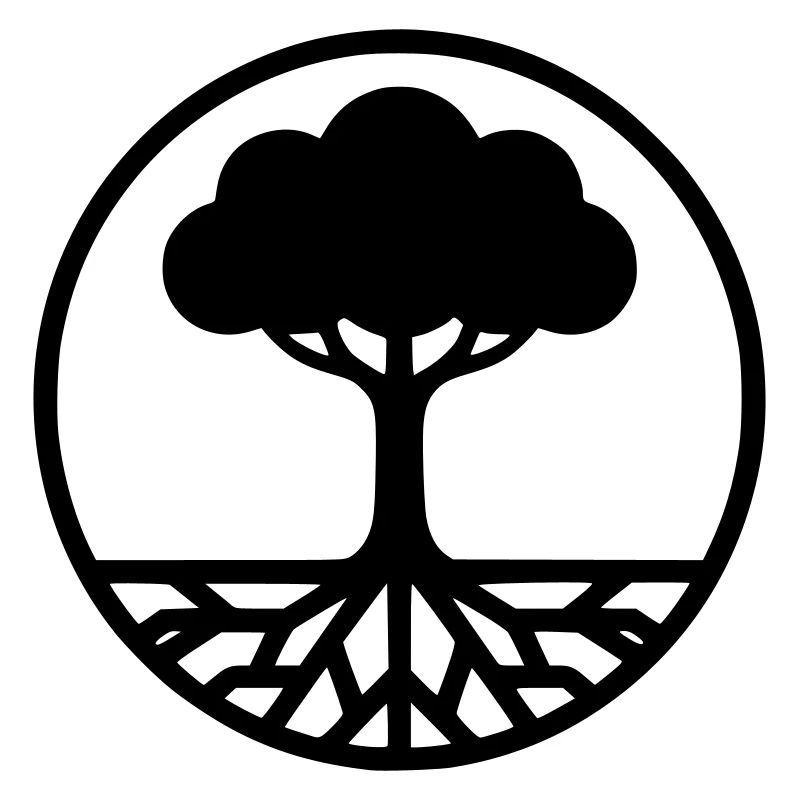 Baum des Lebens Silhouette