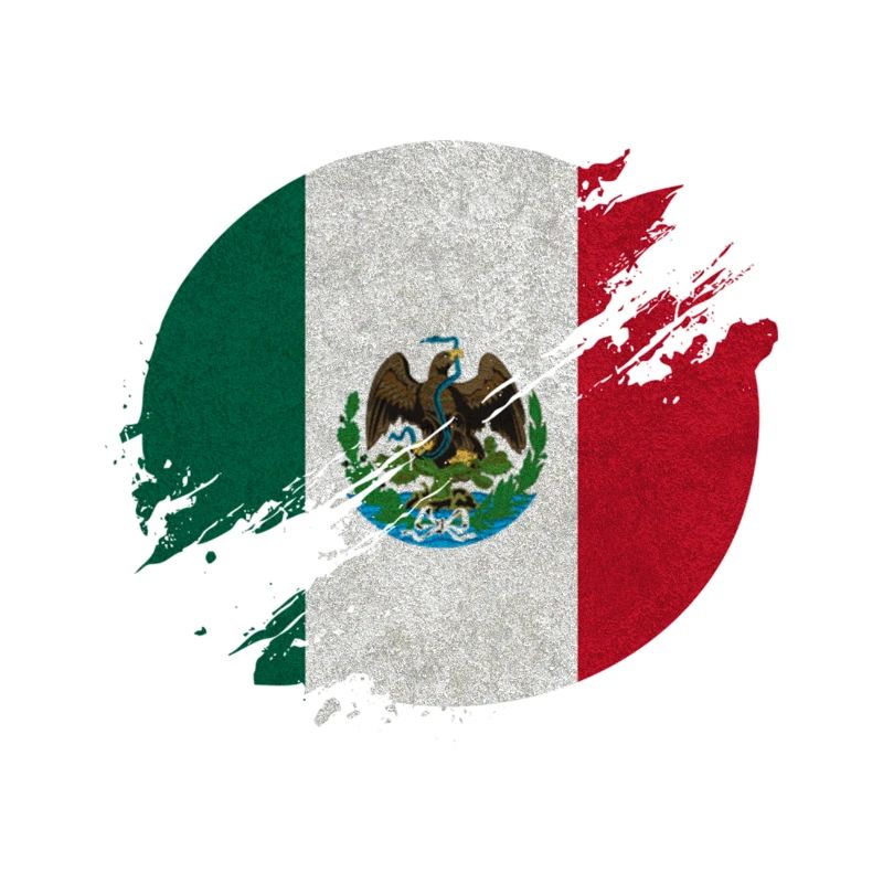 Mexico Circle / Flag Gift