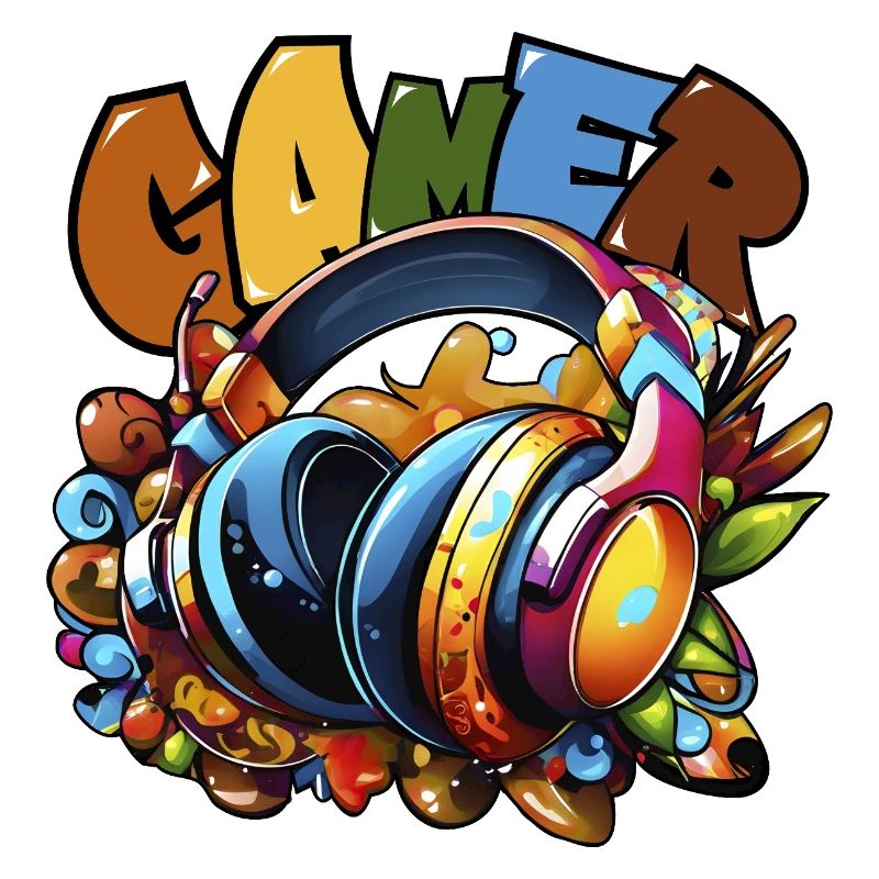 Gamer Headphone Game Console Multiplayer