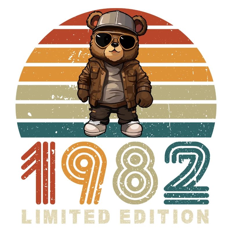 Édition limitée 1982 année de construction anniversaire rétro