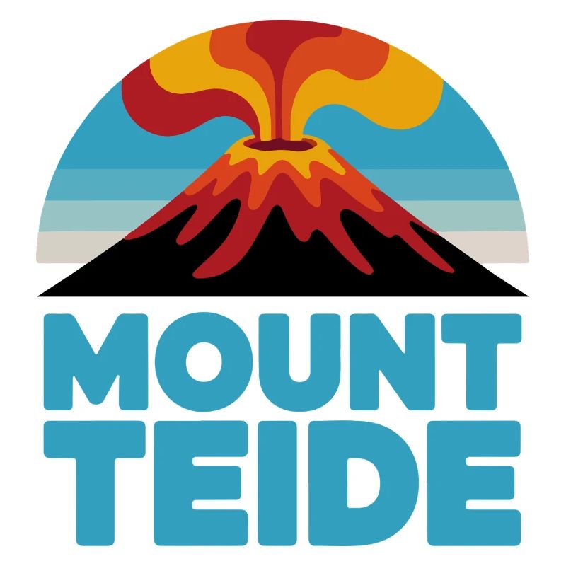 Mont Teide Cyclisme Volcano Art