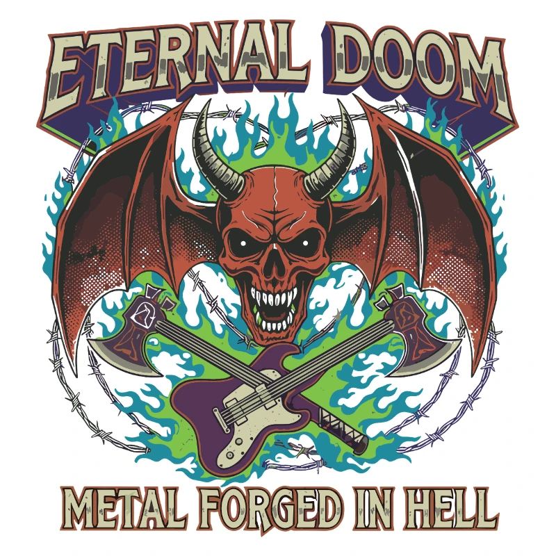 Eternal Doom Höllenmetall Artwork