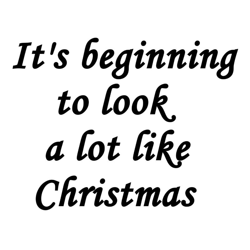 Ça commence à ressembler beaucoup à Noël