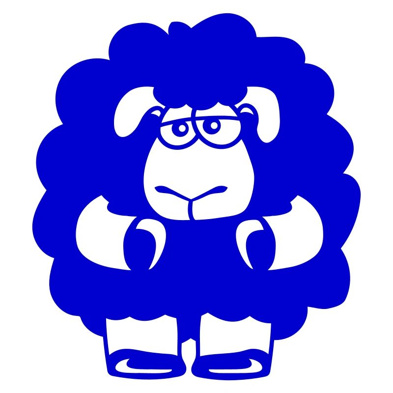 Black Sheep Sad Insecure Tired Funny Cute