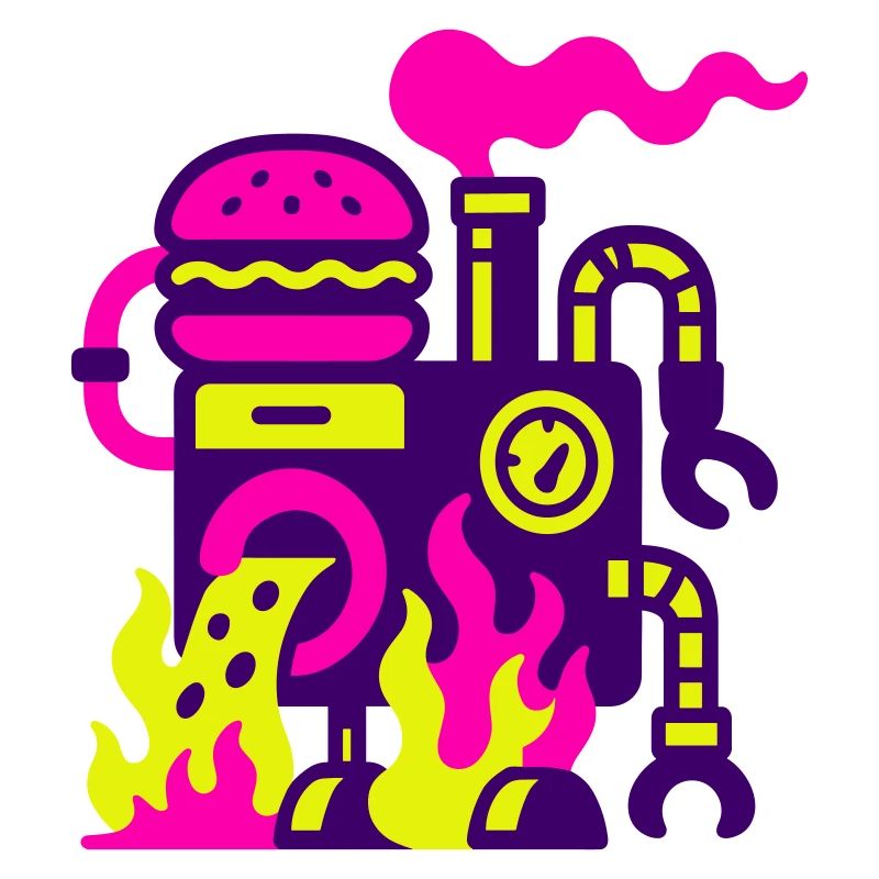 Machine à hamburger