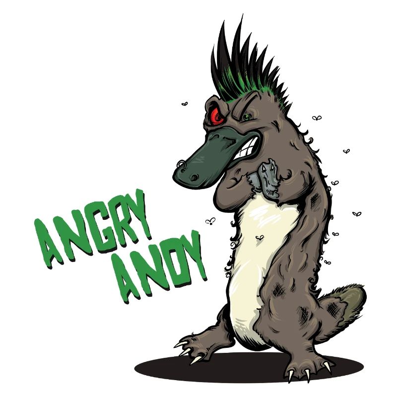 Andy en colère - Ornithorynque