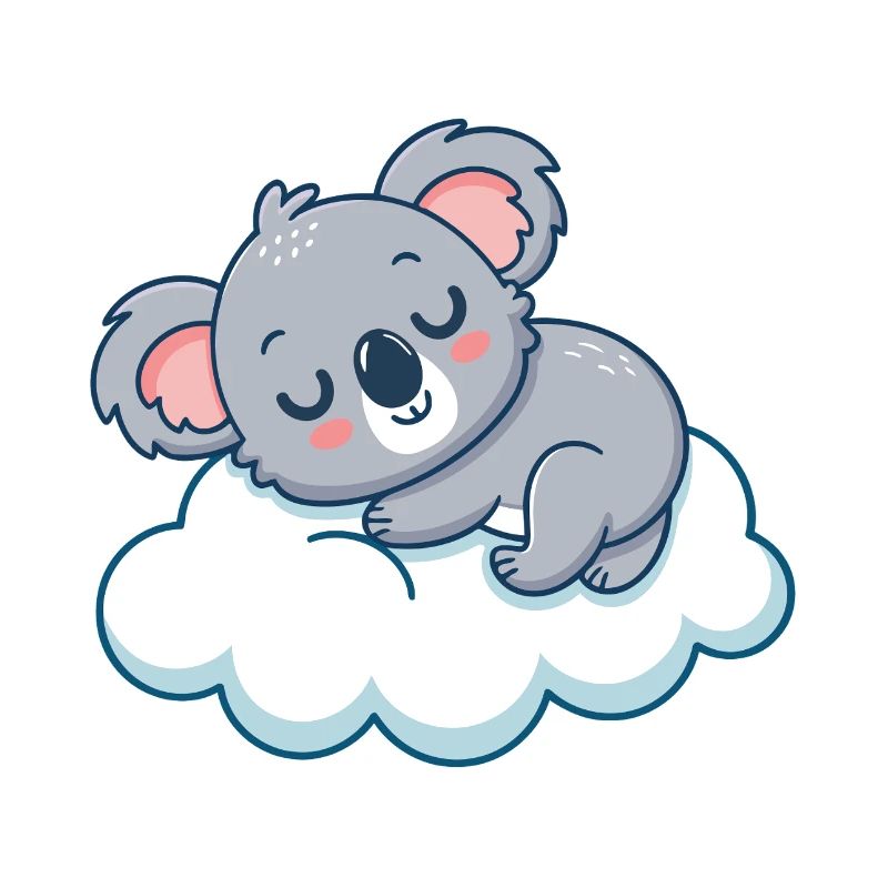 Dreamy Koala on Cloud