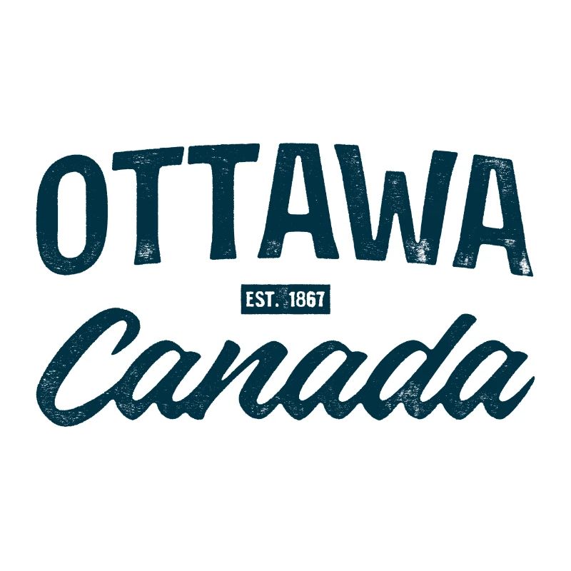 Ottawa Canada Est1867 Vintage