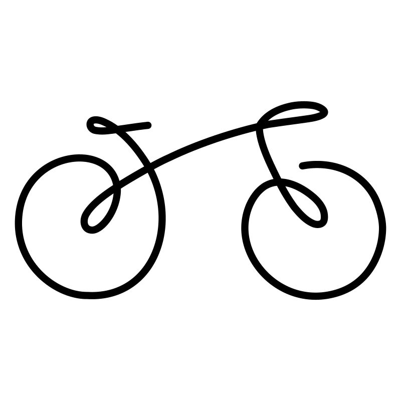 Vélo à roues de vélo (couleur changeable, personnaliser)