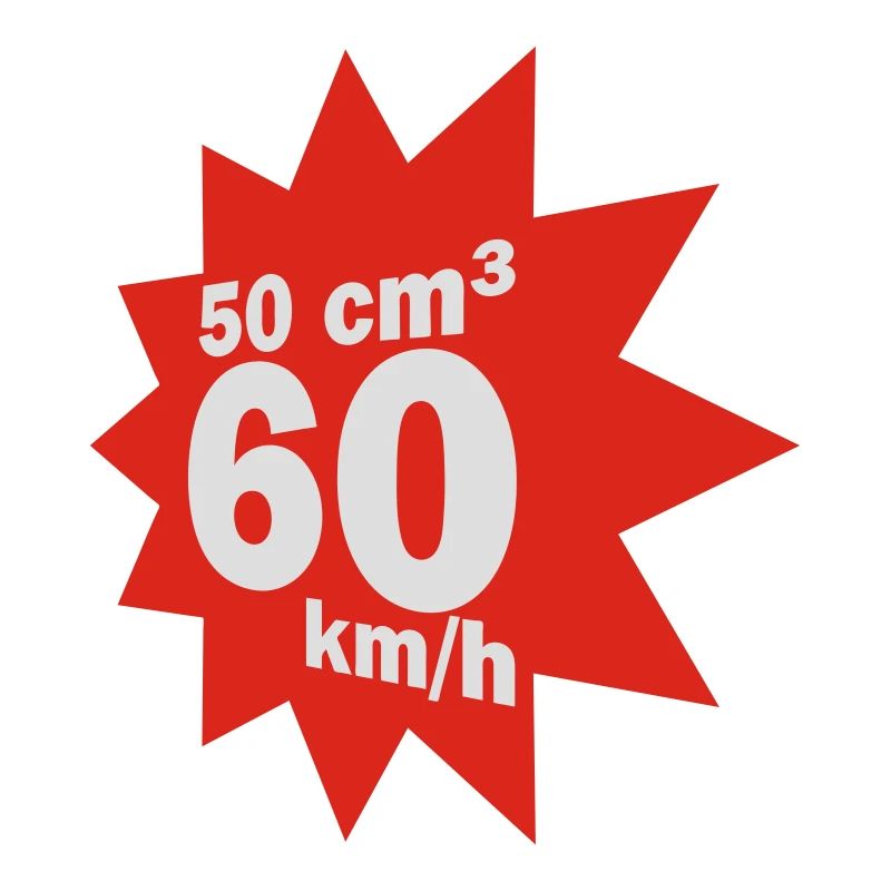 50 ccm, 60 km/h