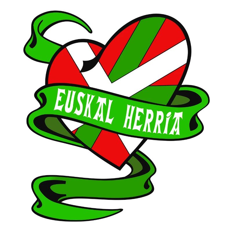 basque heart ikurrina