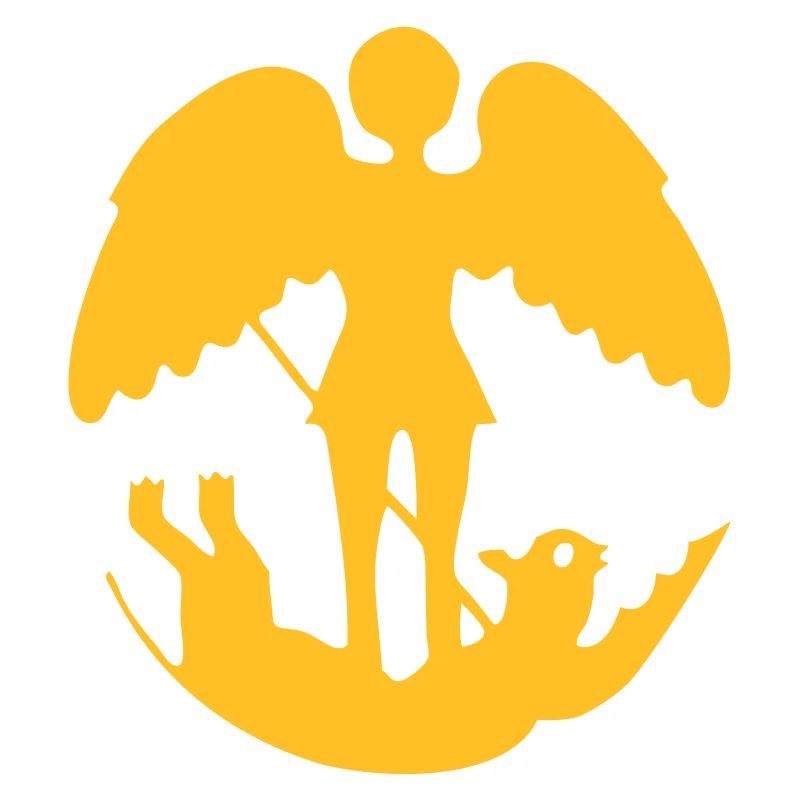 Zeichnen des Heiligen Michael, der den Dämon tötet