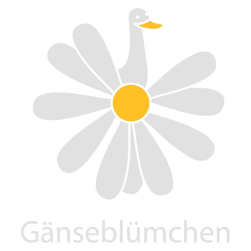 Gänseblümchen mit Gans