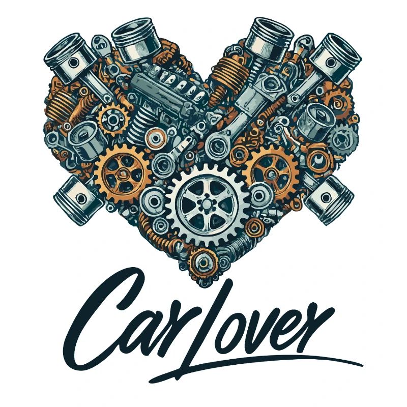 Car Lover Heart