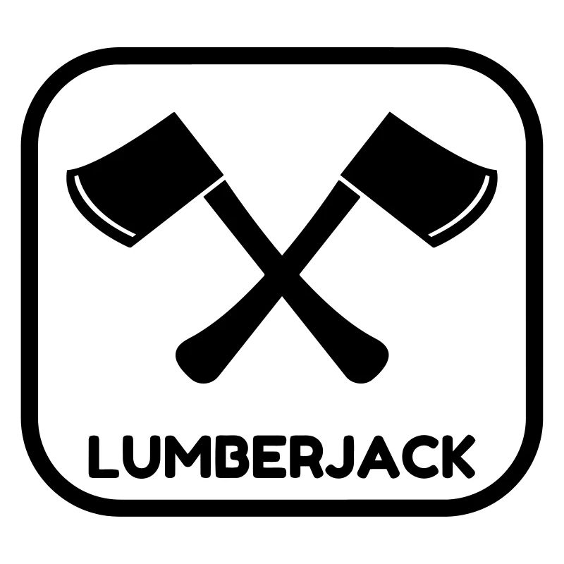 bûcheron / forêt / arbre / bois