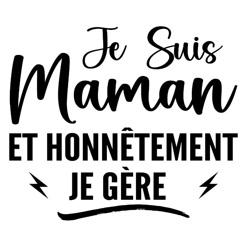 Mama und ehrlich gesagt schaffe ich es - Muttertag