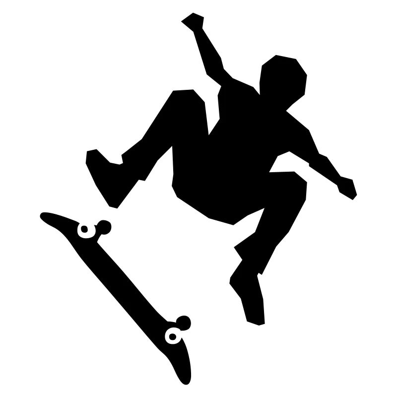 Skateboarder on skateboard
