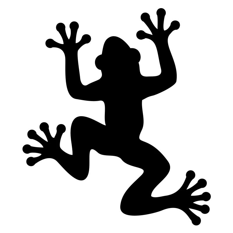 Frosch / Frog Silhouette