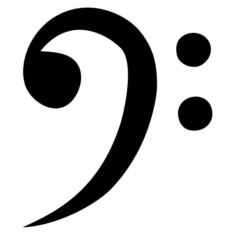 clef de fa partition musique classique