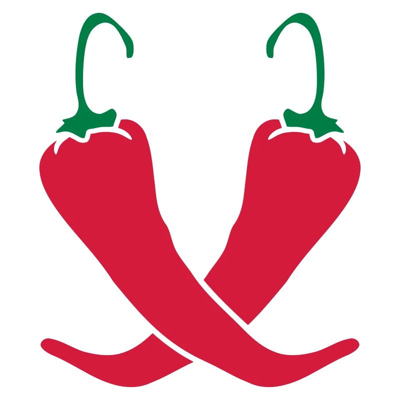 2 Chili Chilli Peperoni Scharf Hot