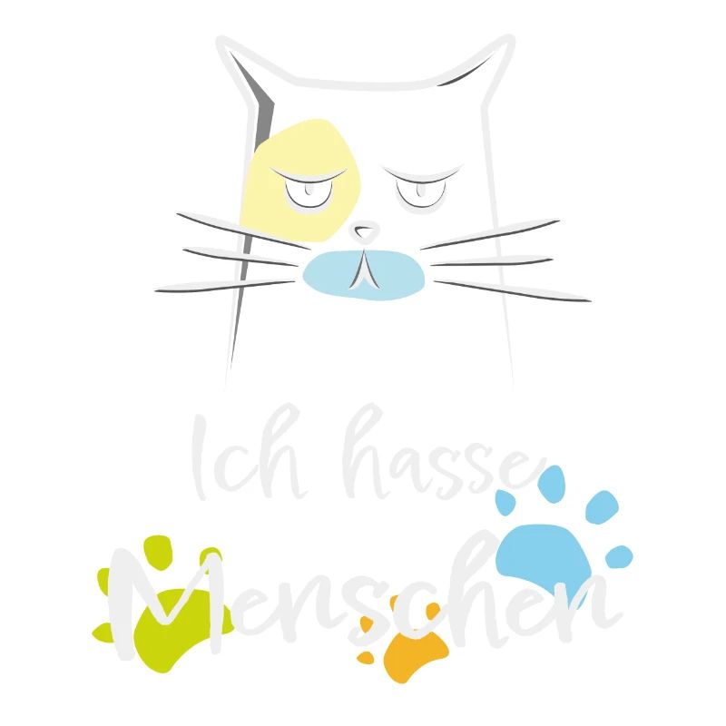 Ich hasse Menschen! Katze, Miesepeter