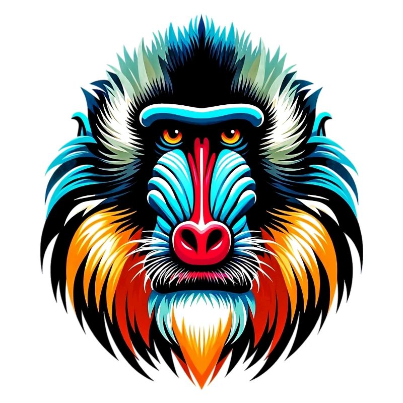 Mandrill-Affe