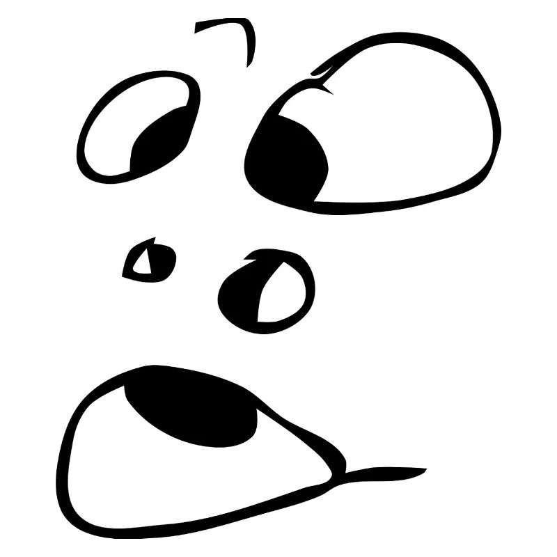 Ahh! Face Ghost Ghost Halloween Comic