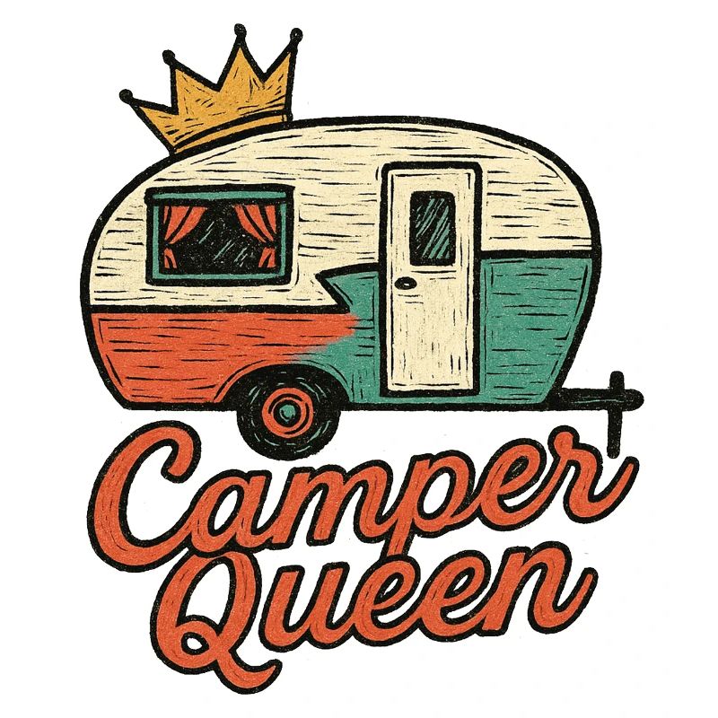 Camper Queen Retro Caravan