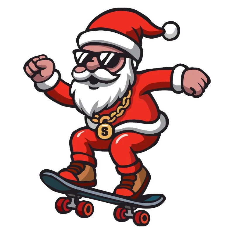 Patinage du Père Noël