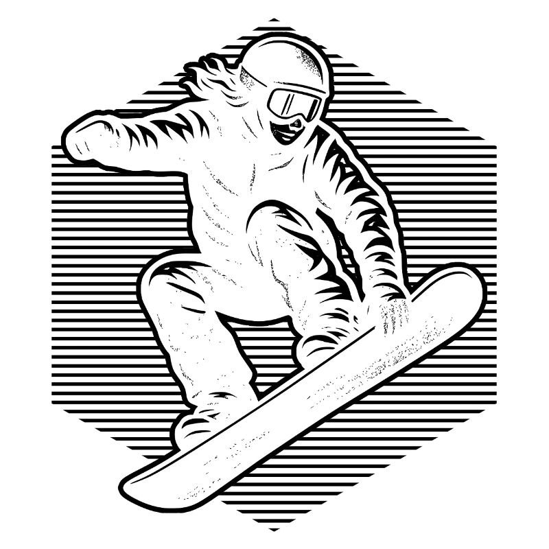 Conception de snowboarder