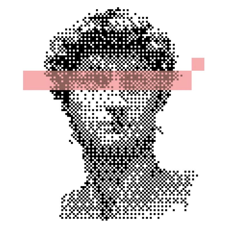 Digital David Michelangelo Pixel-Design
