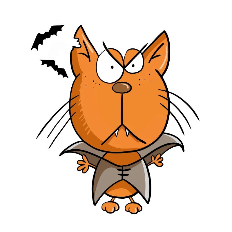 Vampire Cat I Halloween