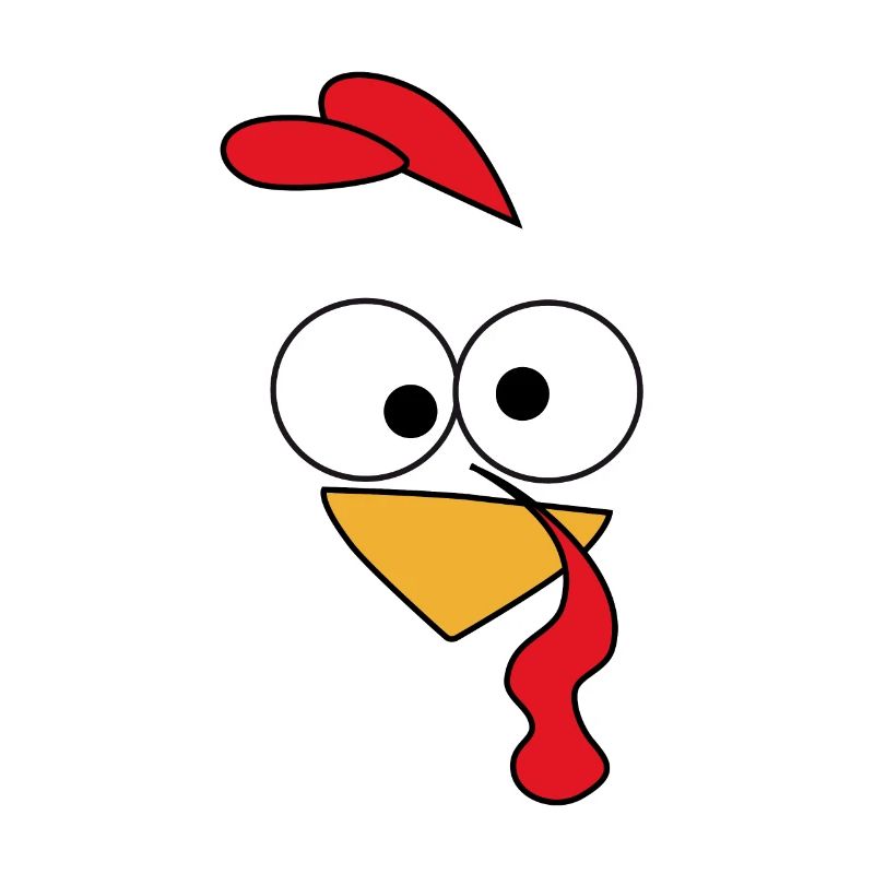 face comic game chicken bird funny humor fun cool