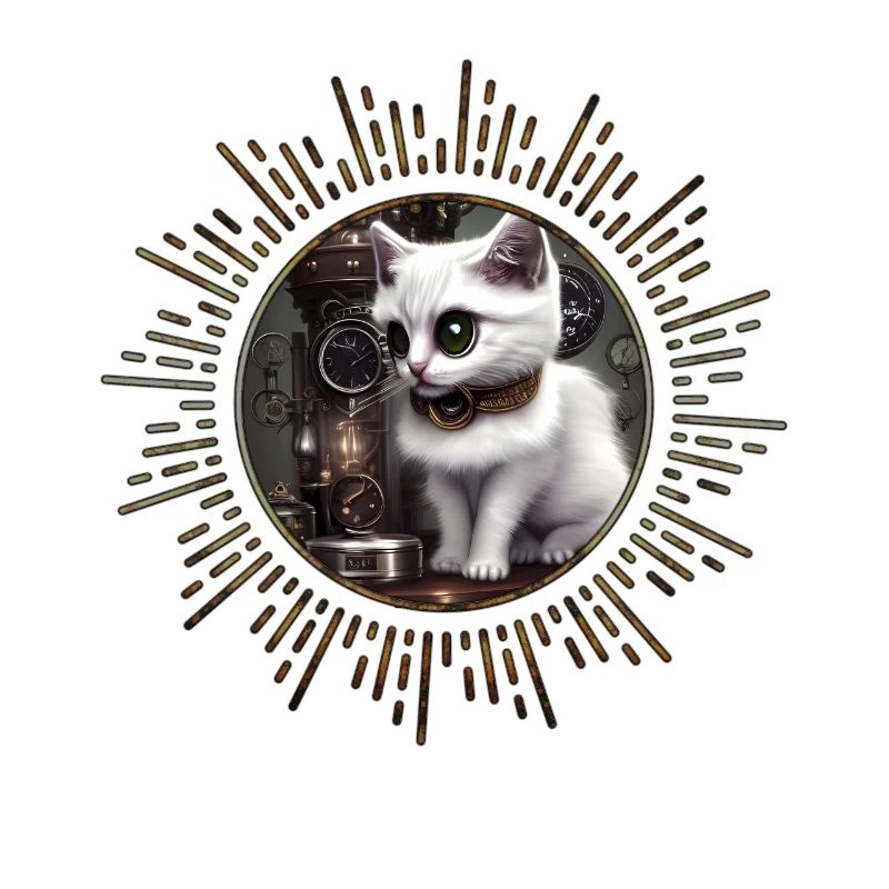 Petit chat steampunk