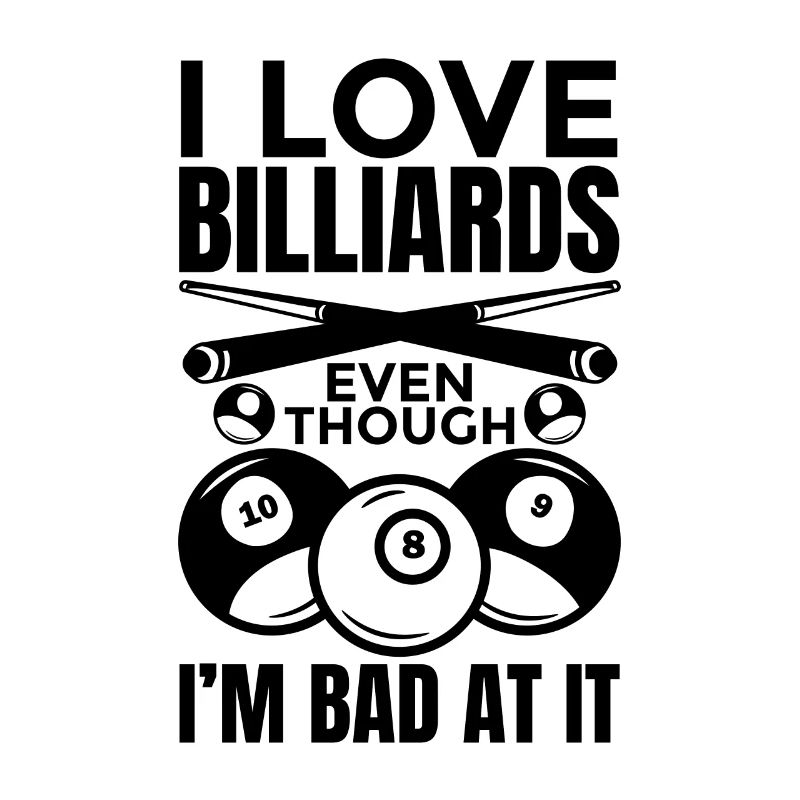Funny billiard player