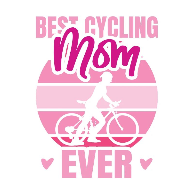 Radfahrer Mutter