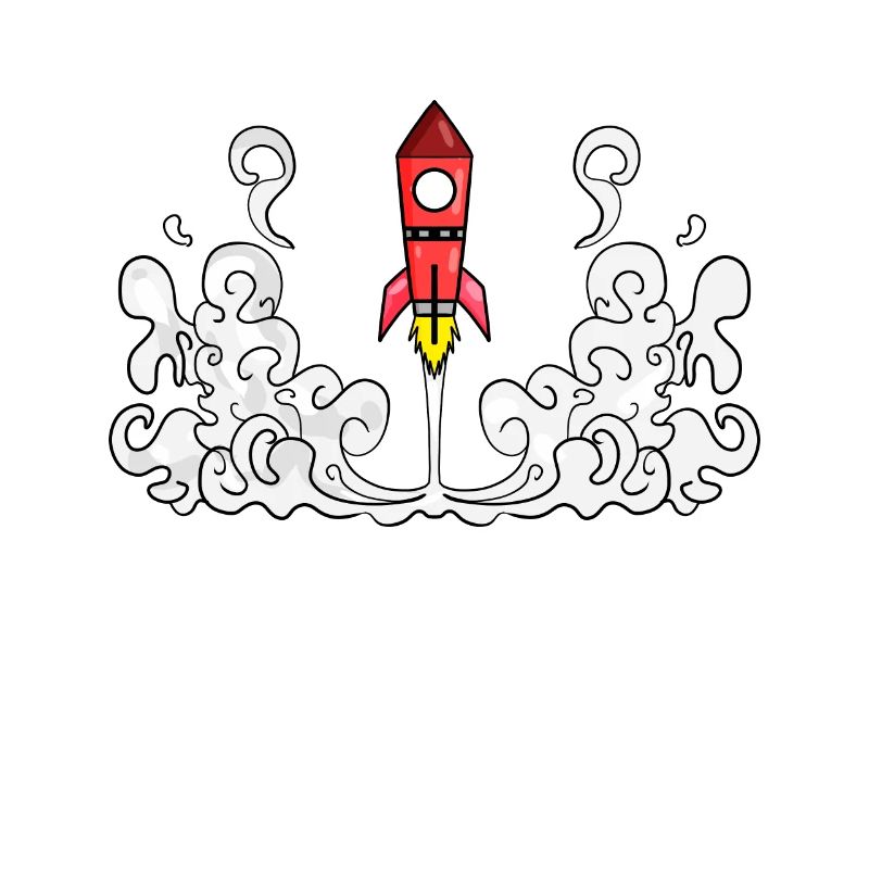 Lancement de fusée