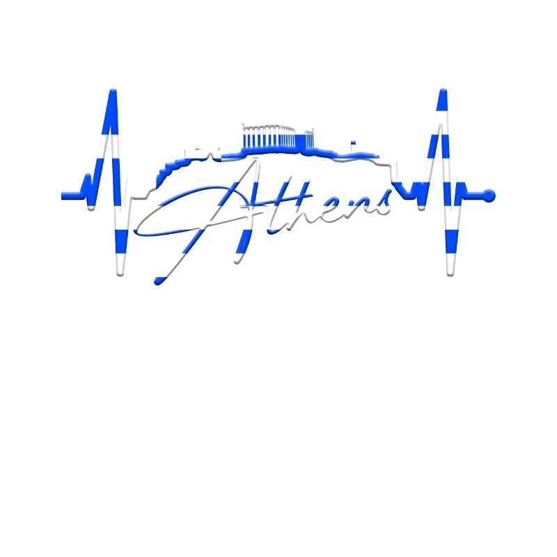 Athènes Skyline Heartbeat Grèce Acropole
