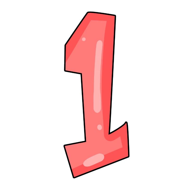 1 red