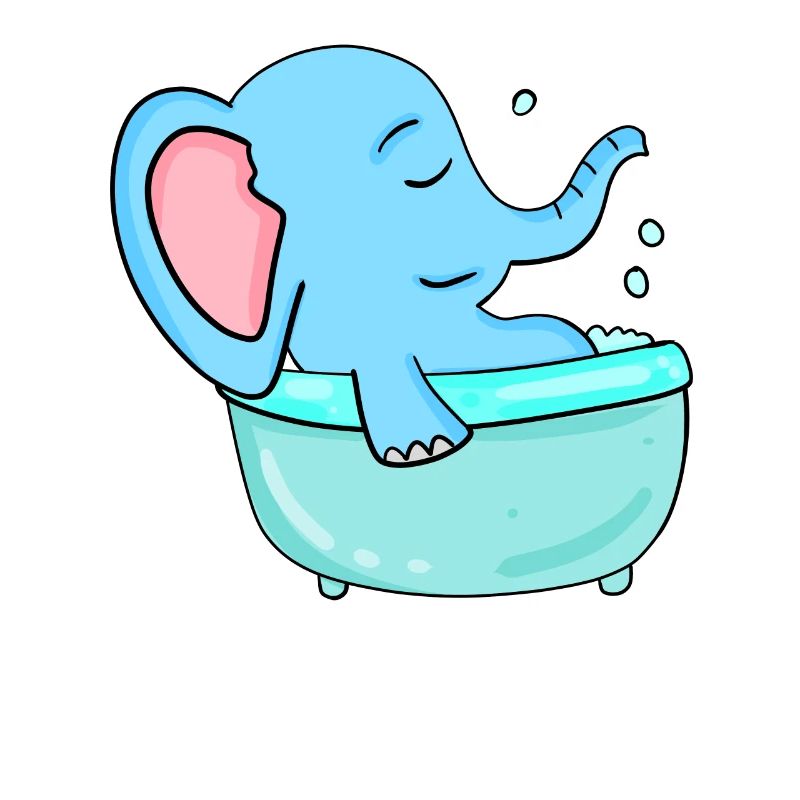 Bathtub Elephant