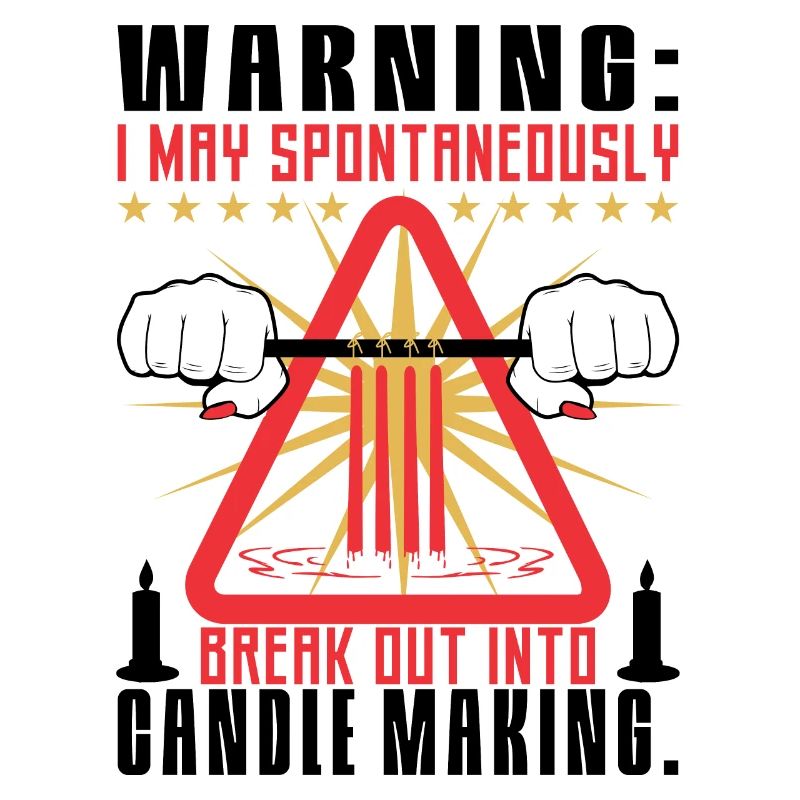 Warning: I may spontaneous candle making.