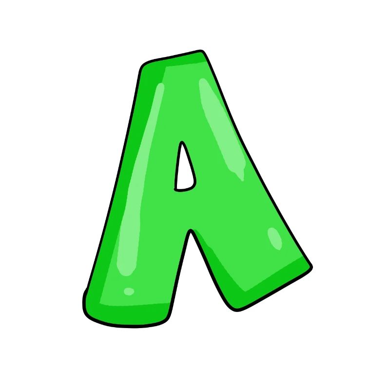 Buchstabe A Anfangsbuchstabe