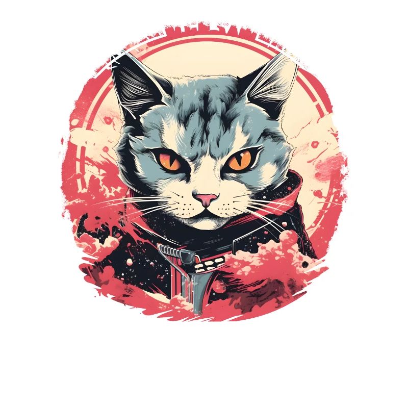 Cat Anime Style