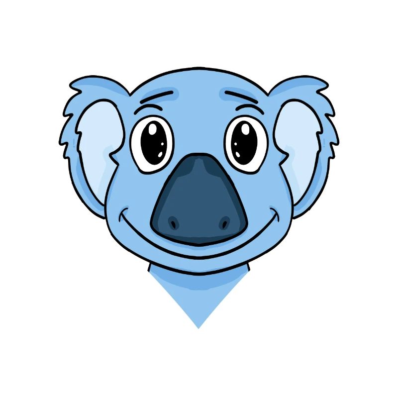 Koala Bär Kopf