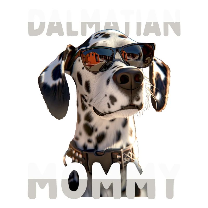 Dalmatiner Mommy Hunde Mama Mutter Muttertag Mom