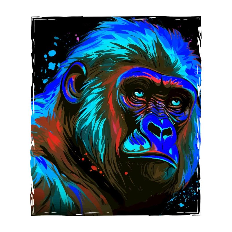 Portrait de gorille