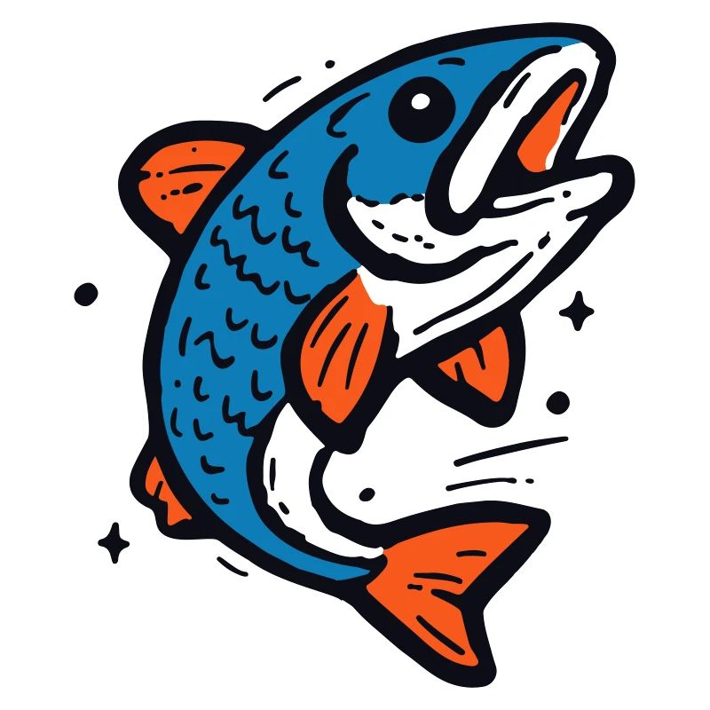 Blue fish