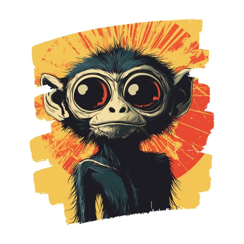 Spider Monkey Retro