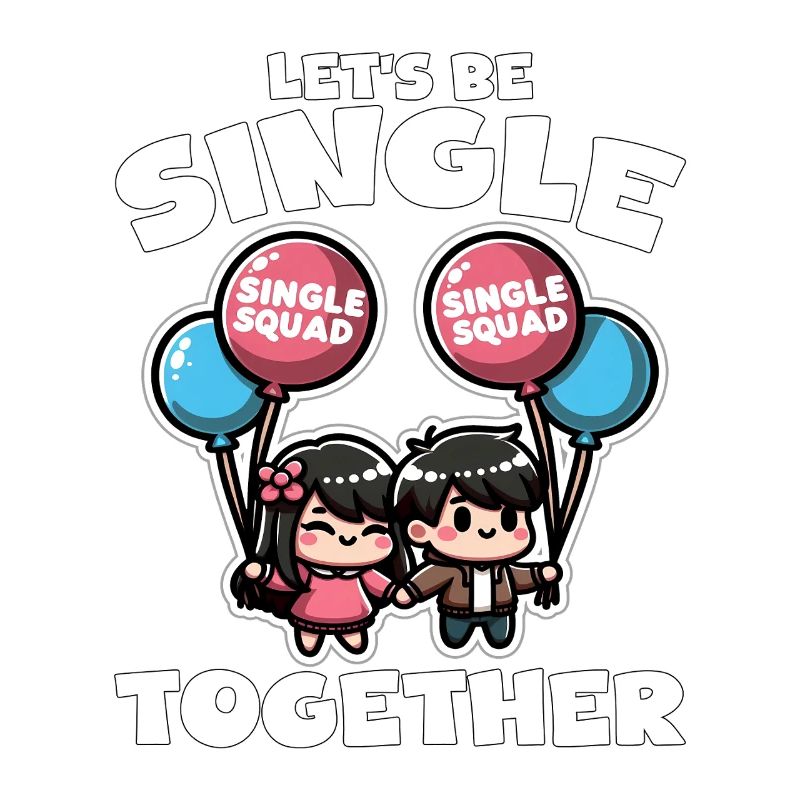 LASS UNS ZUSAMMEN SINGLE SEIN - GESCHENK